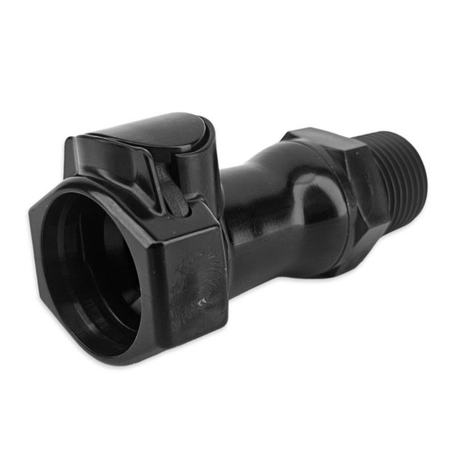 JoinTech - Plastic Female Quick Disconnect (QD) - 1/2 in. BSP Male - Dry Break