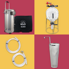 BrewZilla Ultimate Grain to Glass Combo Pack - 35L Gen 4.1 BrewZilla 110V - 27L FermZilla Tri-Conical Easy-Grip