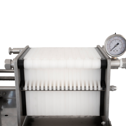 EnoItalia Plate Filter - 10 Plate - Trolley Style w/ Pump - 110V