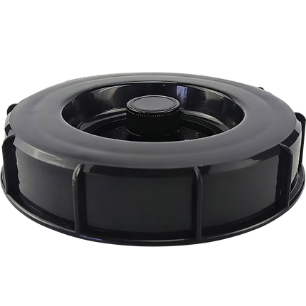 Farro Glass - Wide Mouth Glass Carboy - Replacement Lid - Black