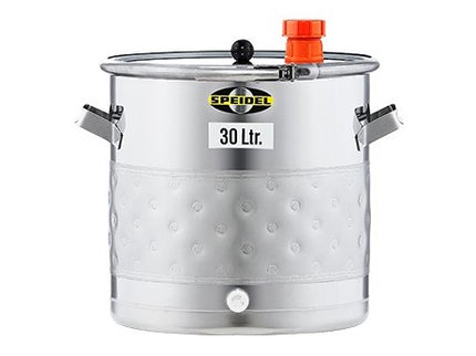 30L Speidel Stainless Flat Bottom Tank with Cooling Jacket