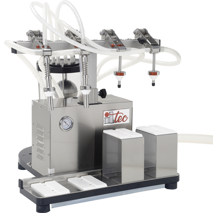 ILTEC Ultrafiller 4 - Vacuum Bottle Filler - 4 Spout Mixed Nozzles (110V)