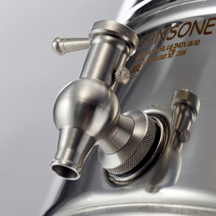 Sansone 316 Stainless Fusti Water Tap - 1/2 in. BSP