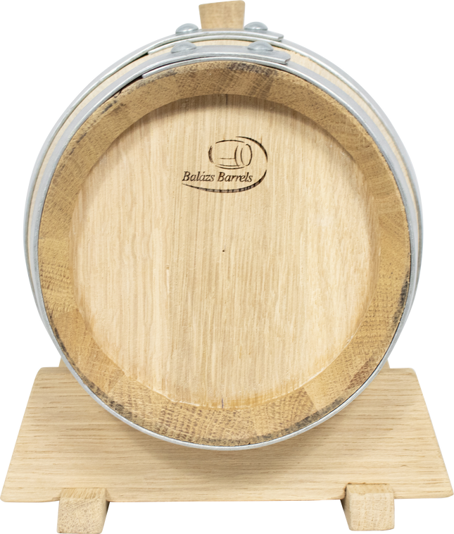 Balazs New Hungarian Oak Barrel - 2L (0.53 gal)
