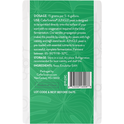 CellarScience - Dry Yeast - JUNGLE  - PLACEHOLDER