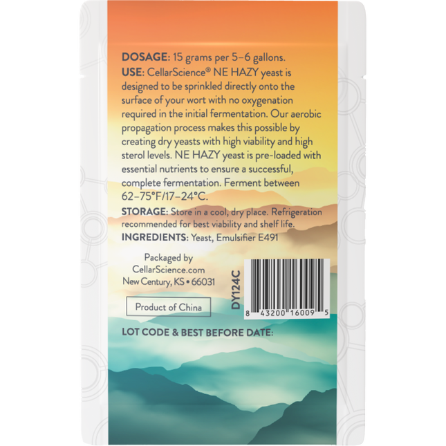 CellarScience - Dry Yeast - NE HAZY  - PLACEHOLDER