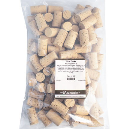 Wine Corks | 1.75 | 24x44 | Molinas Premium Natural | Grade 2 Plus - PLACEHOLDER