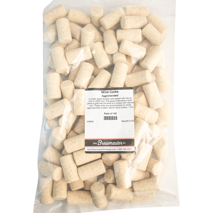 Wine Corks | 1.75 | 23x44 | Molinas Premium Agglomerated - PLACEHOLDER
