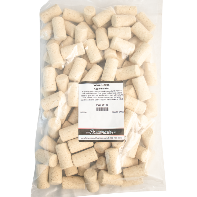 Wine Corks | 1.75 | 23x44 | Molinas Premium Agglomerated - PLACEHOLDER