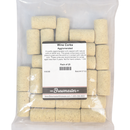 Wine Corks | 1.75 | 23x44 | Molinas Premium Agglomerated - PLACEHOLDER