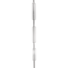 BevBright Stainless Steel Lenticular Filter Housing - Center Post - 3 High