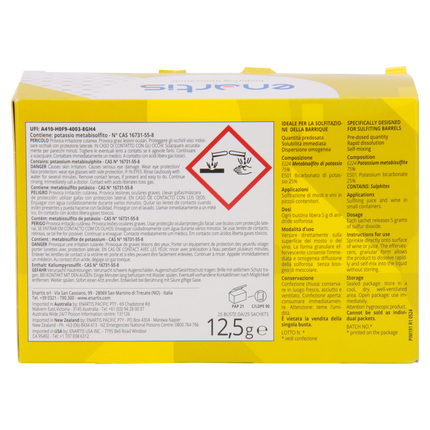 Enartis - Effergran Dose 5 - Sulfiting Agent - Box of 25