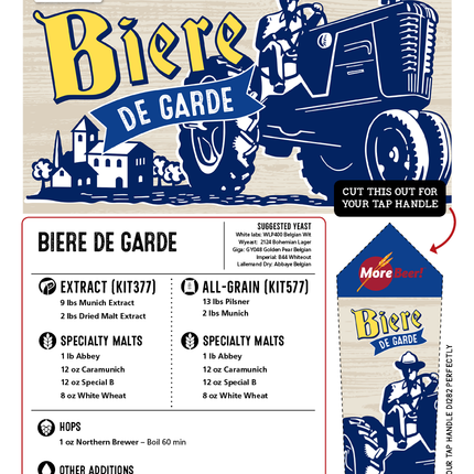 Kit (Extract) - Biere de Garde - Liquid Malt Extract