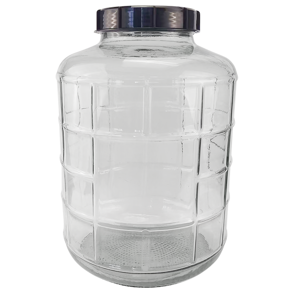 Farro Glass | Glass Carboy | Wide Mouth | Carrying Harness