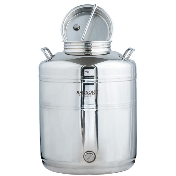 Sansone Fusti Tank | Stainless Steel | 5.2 Gallon | 20L