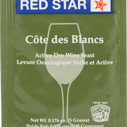 Dry Wine Yeast - Red Star - Cote Des Blanc - PLACEHOLDER