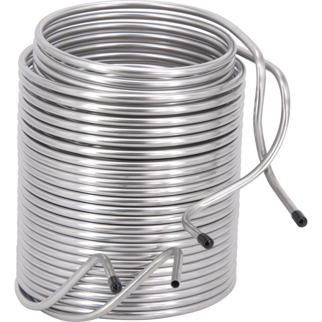 Stainless Front Inlet Draft Coil 2 x 50' x 5/16" Ø