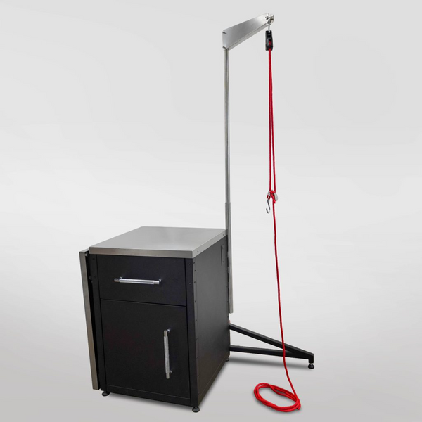 Hoist for Blichmann Modular Utility Cabinets