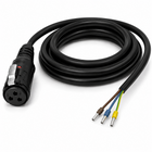 Brewtools - Stromkabel, 2m, LP24 3-pin, DIY crimped - LP24 3-pin female 3x2.5mm2