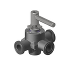Brewtools - CleanCore 3-way valve, TC34mm, POK - DN15, V-core, 1 bar