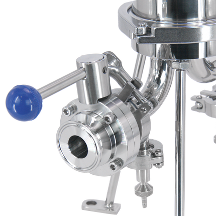 BevBright 316 Electro Polished S/S Cartridge Filter Housing - 10 in. - 1 Module Capacity