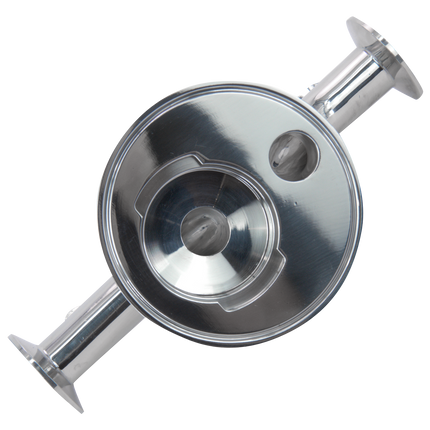 BevBright 316 Electro Polished S/S Cartridge Filter Housing - 10 in. - 1 Module Capacity