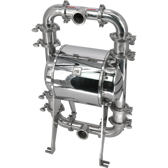 MB - Sanitary Pneumatic Diaphragm Pump - 100 GPM - 2 in. T.C.