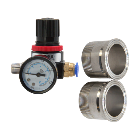 MB - Pulse Dampener for Sanitary Pneumatic Diaphragm Pump - 100 GPM