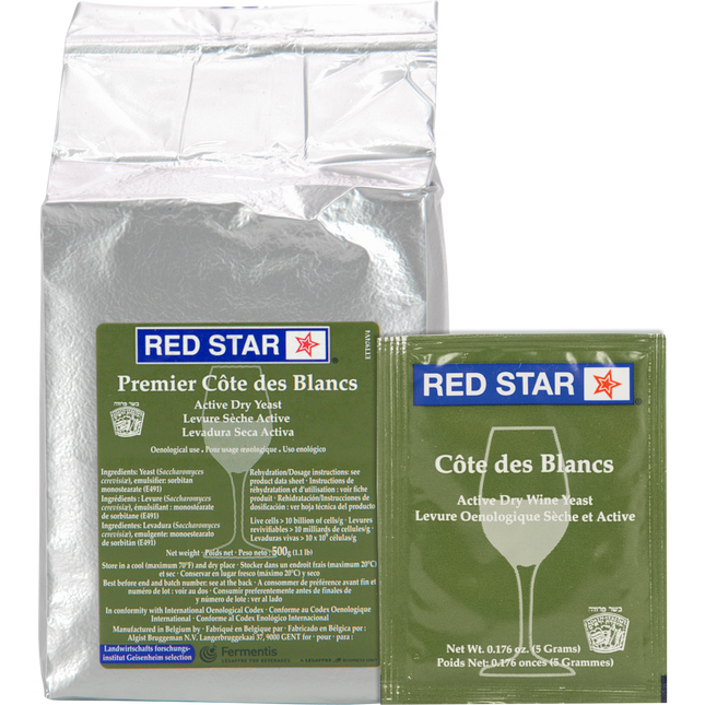 Dry Wine Yeast - Red Star - Cote Des Blanc - PLACEHOLDER