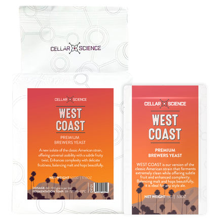 CellarScience - Dry Yeast - WEST COAST  - PLACEHOLDER