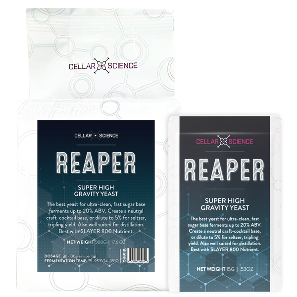 CellarScience® REAPER | High-Gravity Yeast for 20% Alcohol Ferments