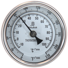 BrewBuilt - Thermometer - 1.5 in. T.C. - 3 in. Dial Face x 6 in. Probe