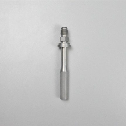 Stainless Steel Carb Stone - 10 micron with 1/4 flare QC fitting