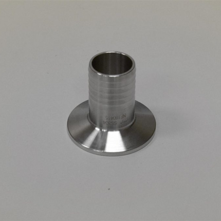 Barb - 1 sanitary clamp  X 1 hose barb