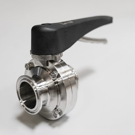 Pro Series Multi Position Butterfly Valve, 1.5" TC
