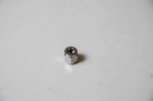 Nut - 1/4 45 deg flare, nickel plated brass