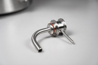 Tri-Clamp rotating diptube assembly