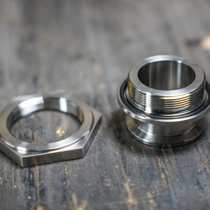 2 Tri-Clamp Lid Adapter for the Foundry