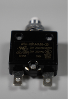 Replacement 18 gallon Foundry Circuit Breakers 20A PUSH TO RESET
