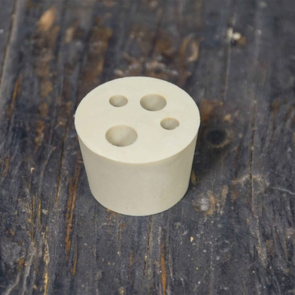 Anvil 4 Hole Stopper for Bucket Fermentor Cooling Coil