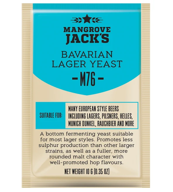 Mangrove Jack's Craft Series Bavarian Lager Yeast M76 - 10g