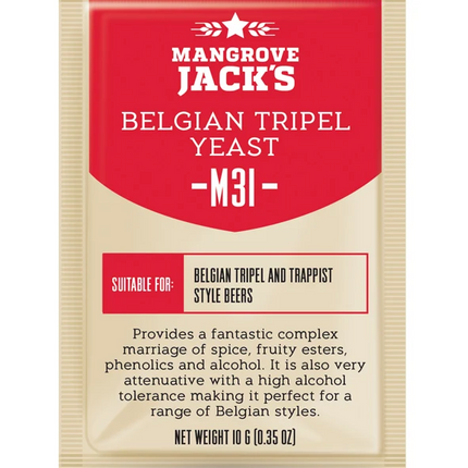 Mangrove Jack's Craft Series Belgian Tripel Yeast M31 - 10g