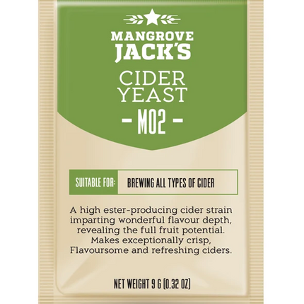 Mangrove Jack's Craft Series Cider Yeast M02 - 9g