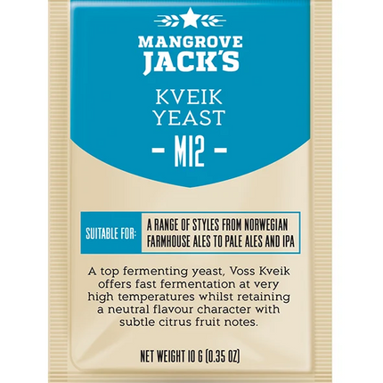 Mangrove Jack's Craft Series Kveik Yeast M12 - 10g