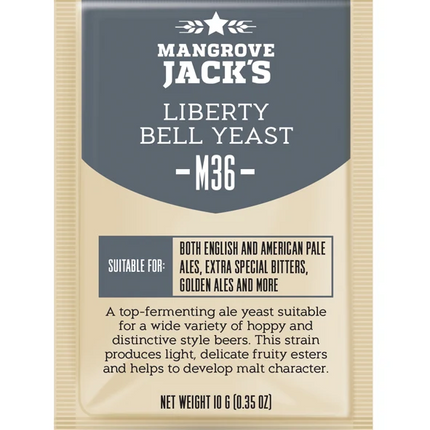 Mangrove Jack's Craft Series Liberty Bell Ale Yeast M36 - 10g