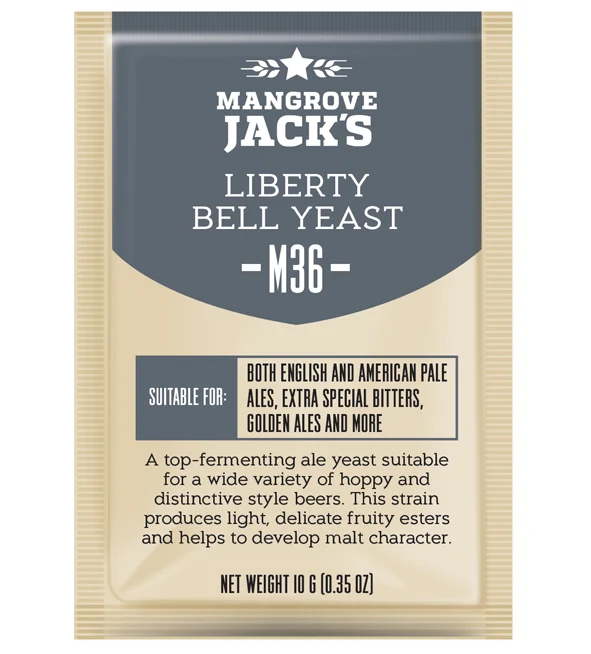 Mangrove Jack's Craft Series Liberty Bell Ale Yeast M36 - 10g