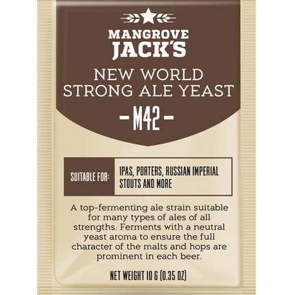 Mangrove Jack's Craft Series New World Strong Ale Yeast M42 - 10g