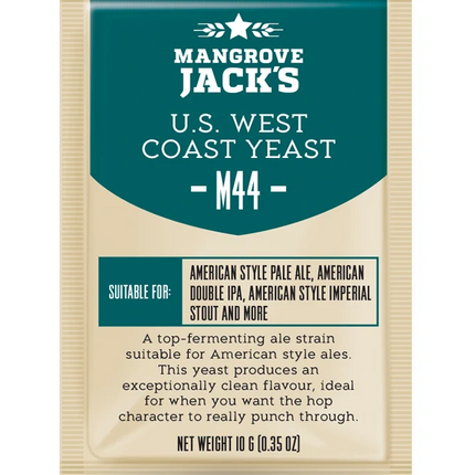 Mangrove Jack's Craft Series US West Coast Yeast M44 - 10g