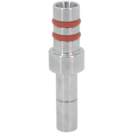 Nukatap Push in Spout to 8mm (5/16") duotight compatible barb