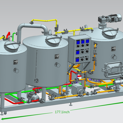 MB - Oil Heated Brewhouse - 3 Vessel - Automation - PLACEHOLDER